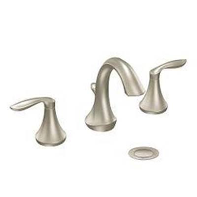 Moen Brushed Nickel Two-Handle Bathroom Faucet by Moen