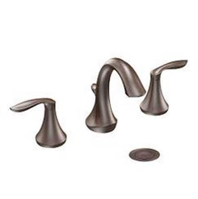 Moen Oil Rubbed Bronze Two-Handle Bathroom Faucet by Moen