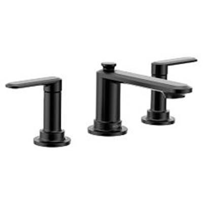 Moen Matte black two-handle bathroom faucet by Moen