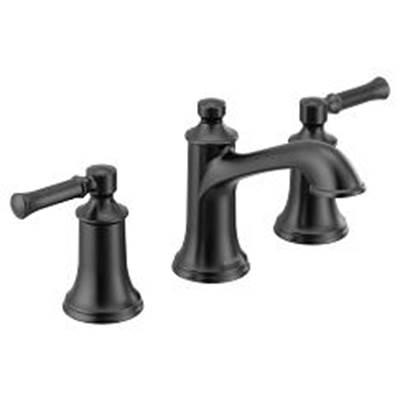 Moen Matte Black Two-Handle Bathroom Faucet by Moen