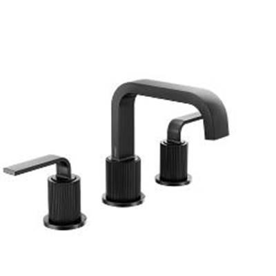 Moen Matte Black Two-Handle Bathroom Faucet by Moen