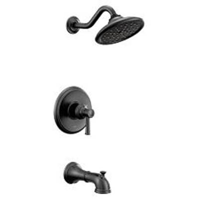 Moen Matte black M-CORE 2 series tub/shower by Moen