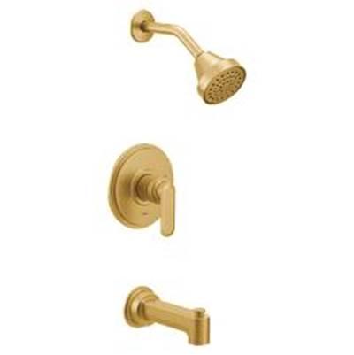 Moen Brushed gold M-CORE 2 series tub/shower by Moen