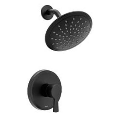 Matte black M-CORE 2 series shower only