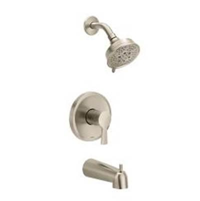 Moen Brushed nickel M-CORE 2 series tub/shower by Moen