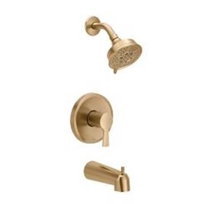 Bronzed gold (bzg) M-CORE 2 series tub/shower