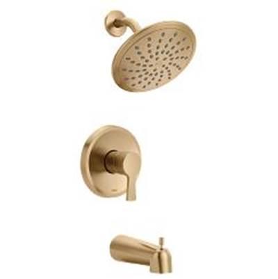 Bronzed gold (bzg) M-CORE 2 series tub/shower by Moen