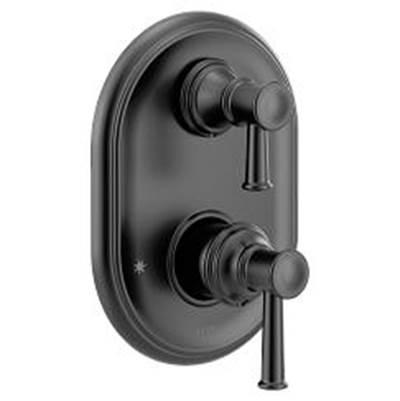 Moen Matte black M-CORE with transfer M-CORE transfer valve trim by Moen