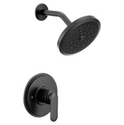 Matte black M-CORE 3 series shower only by Moen