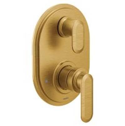 Moen Brushed gold M-CORE with transfer M-CORE transfer valve trim by Moen