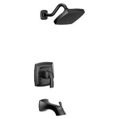 Moen Matte black M-CORE 3 series tub/shower by Moen