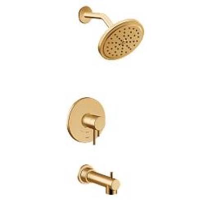 Align Brushed Gold M-Core 4-Series Tub/Shower by Moen