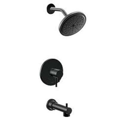 Align Matte Black M-Core 4-Series Tub/Shower by Moen