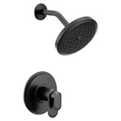 Moen Greenfield Matte Black M-Core 4-Series Shower Only by Moen