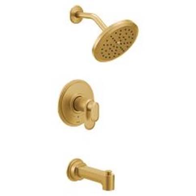 Moen Greenfield Brushed Gold M-Core 4-Series Tub/Shower by Moen