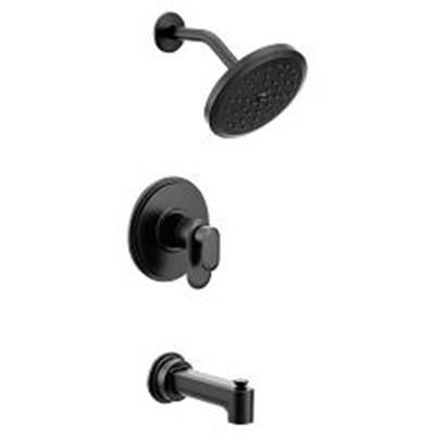 Moen Greenfield Matte Black M-Core 4-Series Tub/Shower by Moen