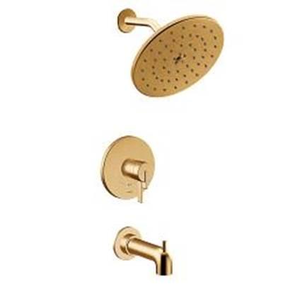 Moen Cia Brushed Gold M-Core 4-Series Tub/Shower by Moen