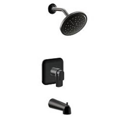 Moen Rizon Matte Black M-Core 4-Series Tub/Shower by Moen
