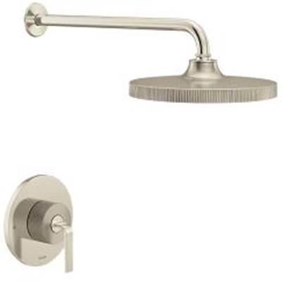 Moen Brushed Nickel/Polished Nicke M-Core 2 Series Shower Only - Brushed Nickel With Polished Nicke by Moen