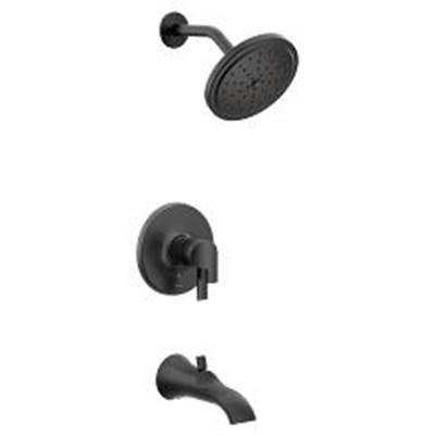 Moen Matte Black M-Core 4-Series Tub/Shower by Moen