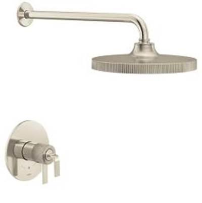 Moen Brushed Nickel/Polished Nicke M-Core 2 Series Shower Only - Brushed Nickel With Polished Nicke by Moen