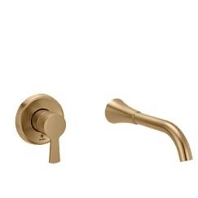 Bronzed gold (bzg) one-handle tub filler by Moen