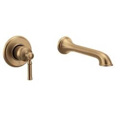 Moen Dartmoor 1h Wall Mount Tub Bzg - Bronzed Gold by Moen