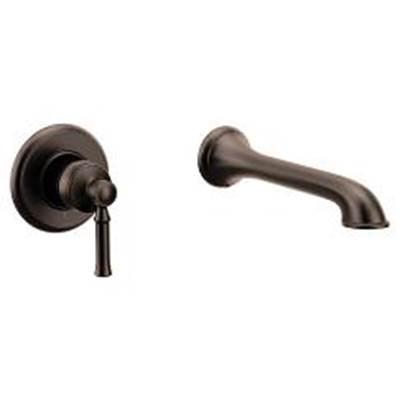 Moen Dartmoor 1H Wall Mount Tub Filler, Oil Rubbed Bronze by Moen