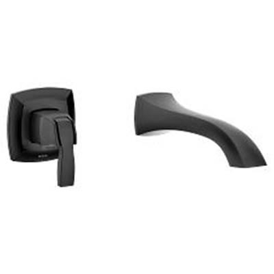 Moen Matte black one-handle tub filler by Moen