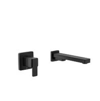 Moen Iver 1h Wall Mount Tub Bl - Matte Black by Moen