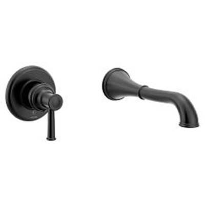 Moen Matte black one-handle tub filler by Moen