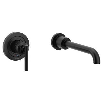 Moen Gibson 1H Wall Mount Tub Bl - Matte Black by Moen