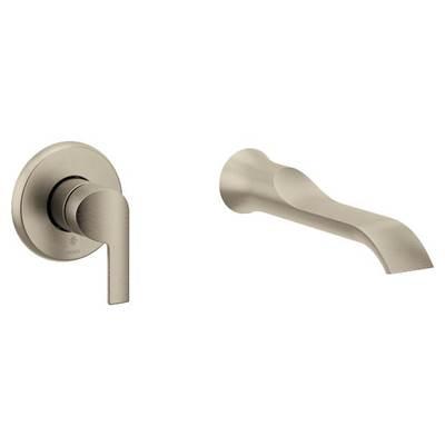 Moen Doux 1H Wall Mount Tub Bn - Brushed Nickel by Moen