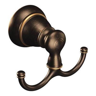 Moen Mediterranean Bronze Double Robe Hook