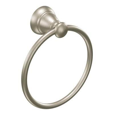 Moen Brushed Nickel Towel Ring by Moen