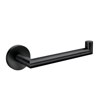 Moen Matte Black Single-Post Paper Holder by Moen