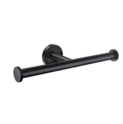Moen Matte Black Double Paper Holder by Moen
