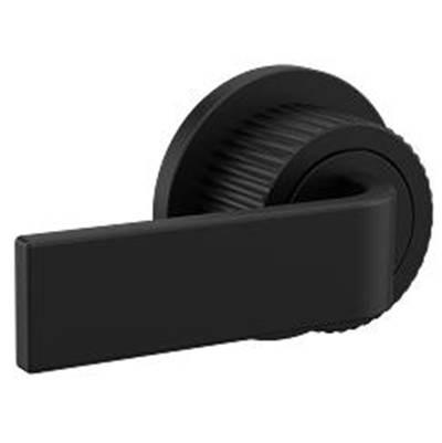 Brushed Gold 18'' Shower Door Towel Bar - Matte Black by Moen