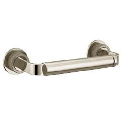 Moen Brushed Nickel/Polished Nicke Pivoting Paper Holder - Brushed Nickel Polished Nicke by Moen