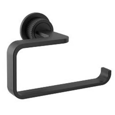 Moen Cambium Single Paper Holder, Bl - Matte Black by Moen