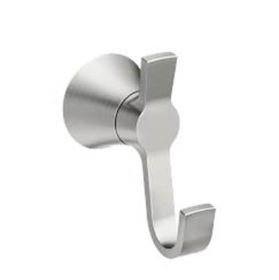 Moen Brushed Nickel Double Robe Hook by Moen