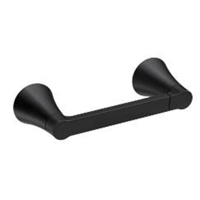 Moen Matte Black Pivoting Paper Holder