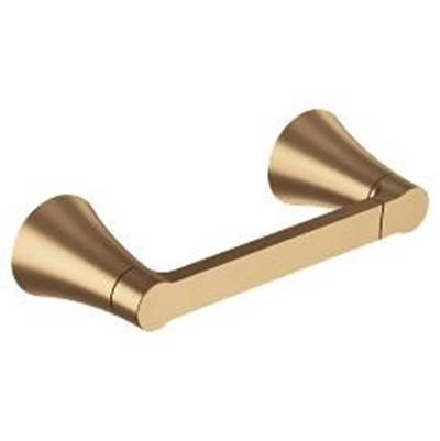Bronzed Gold (Bzg) Pivoting Paper Holder by Moen