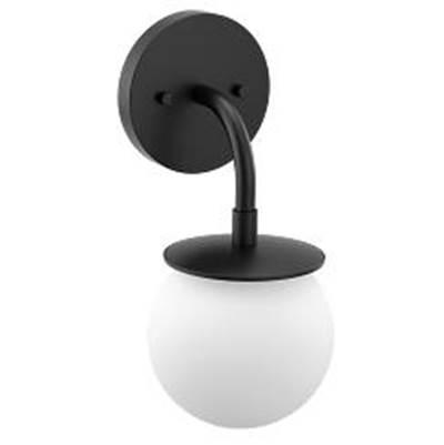 Moen Cia 1 Globe Light, Bl - Matte Black by Moen