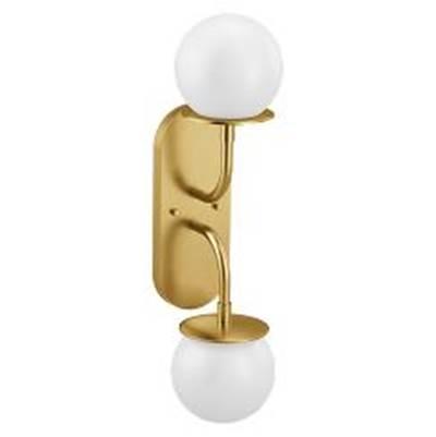 Moen Cia 2 Globe Light, Bg - Brushed Gold by Moen
