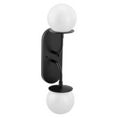 Moen Cia 2 Globe Light, Bl - Matte Black by Moen