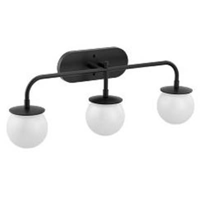 Moen Cia 3 Globe Light, Bl - Matte Black by Moen