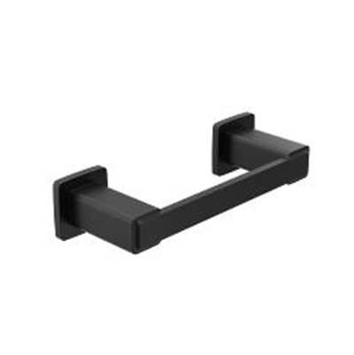 Moen Matte Black Pivoting Paper Holder by Moen