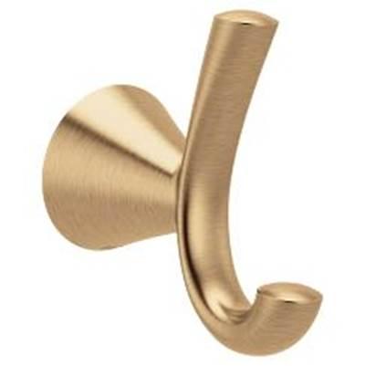 Bronzed Gold (Bzg) Double Robe Hook by Moen