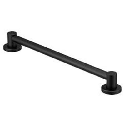 Moen Matte Black 24'' Designer Grab Bar by Moen